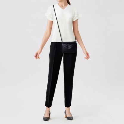 新作！SAINT LAURENT ルル ストラップ バック 467072DV706